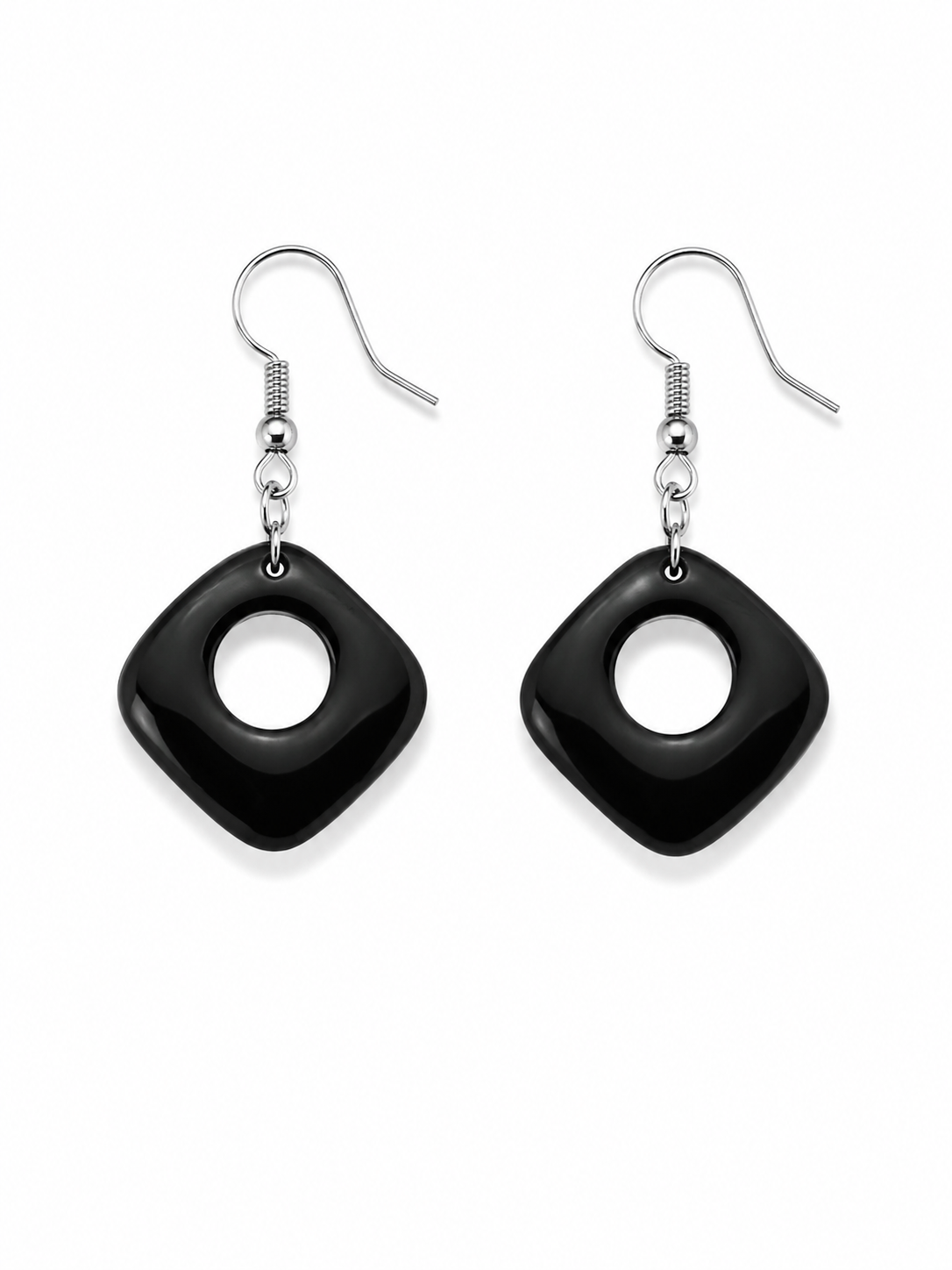 Circle of Grace Resin Earrings
