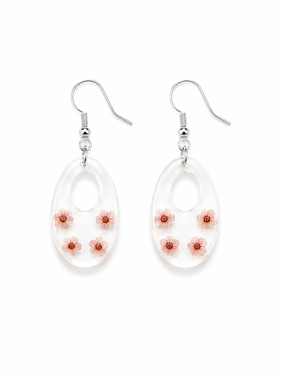 Petals of Promise Resin Earrings