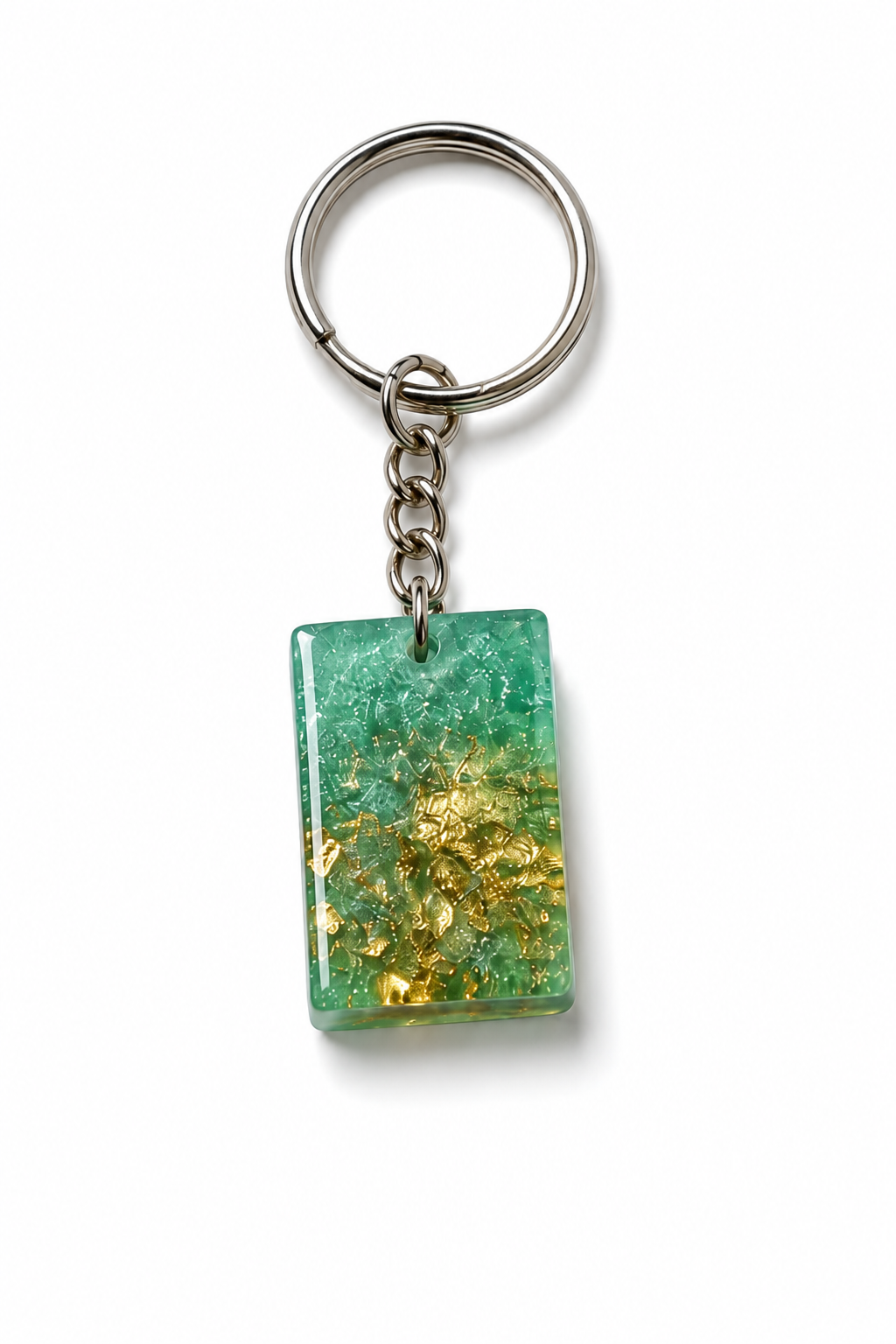 Rivers of Golden Grace Resin Keychain