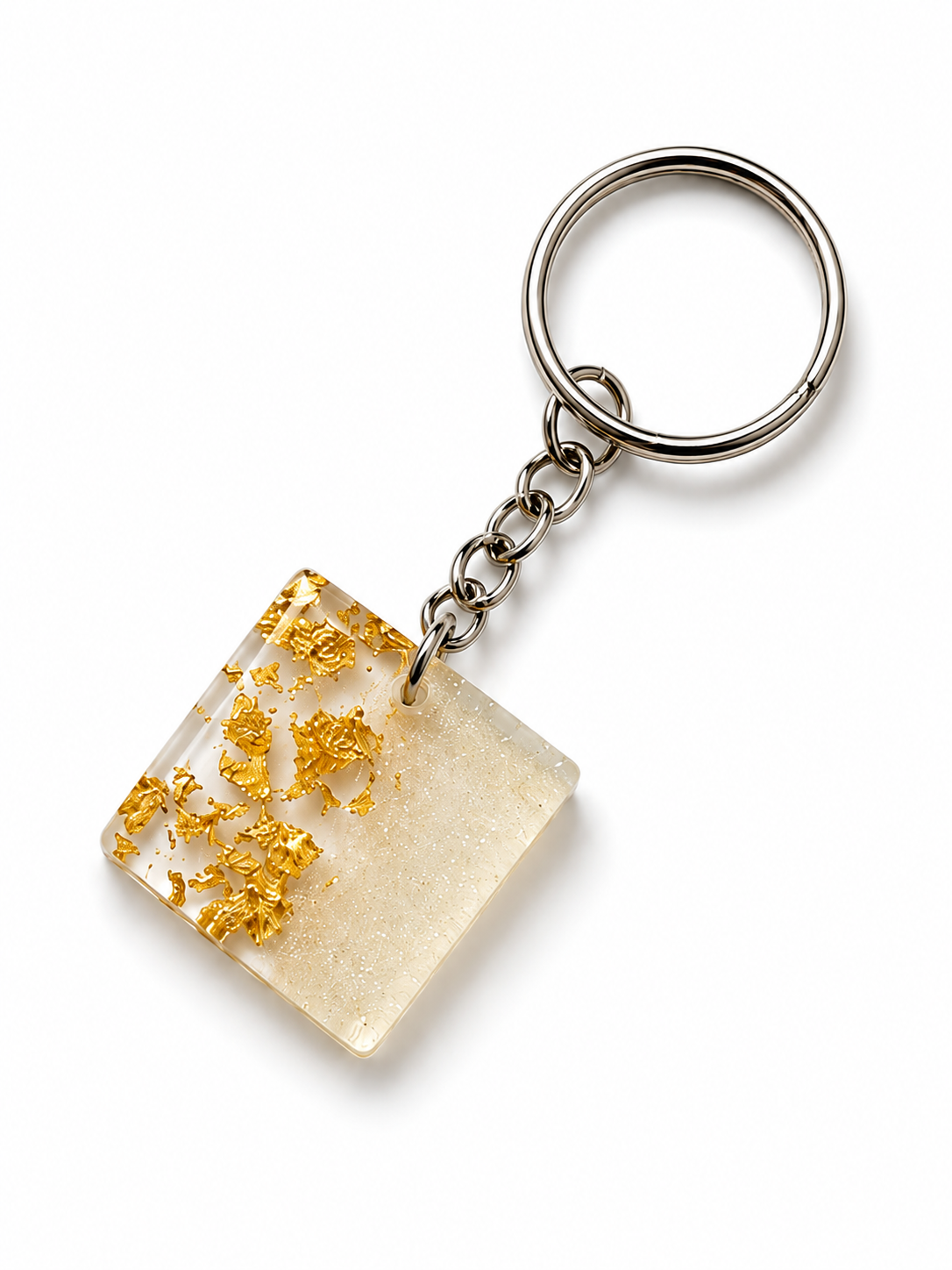 Priest Resin Square Keychain