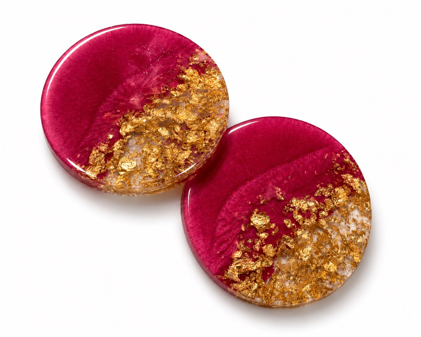 Refined by Fire Resin Coaster Set