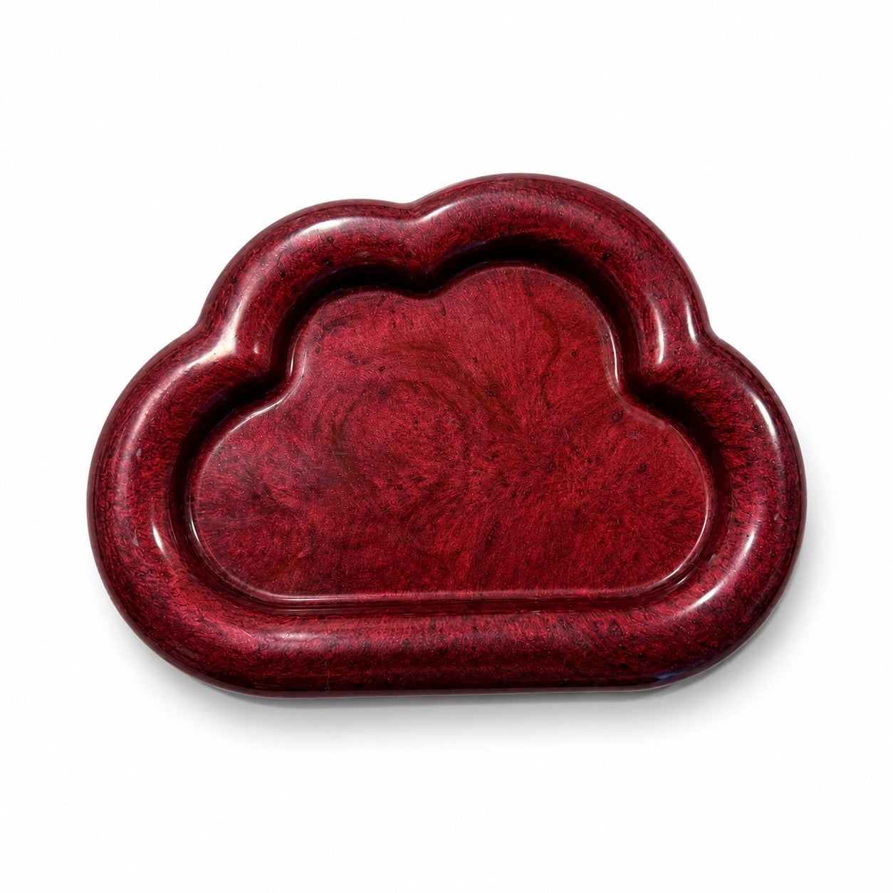 Red Pillar of Cloud Resin Jewelry Holder