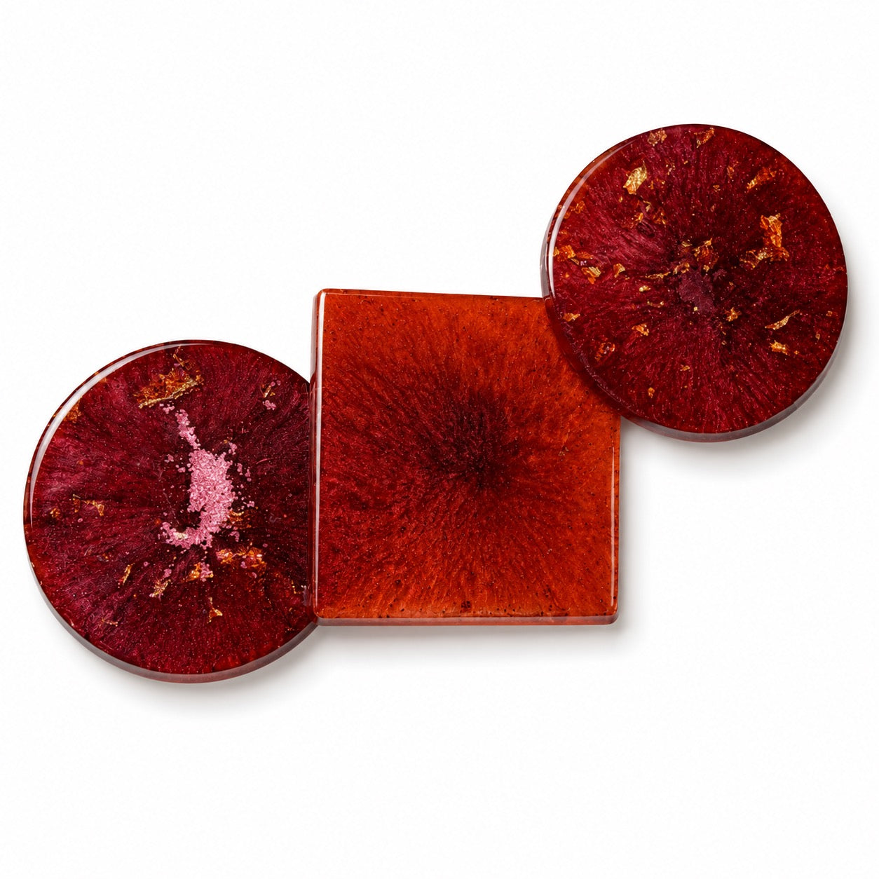 Blood of the Lamb Resin Coaster Set